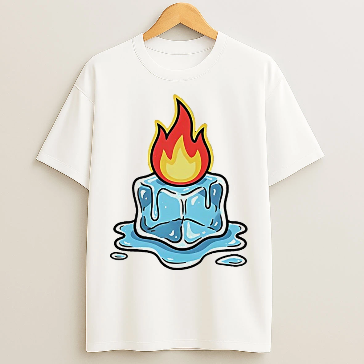 Classic Subtle Anti Ice Melting Graphic T Shirts