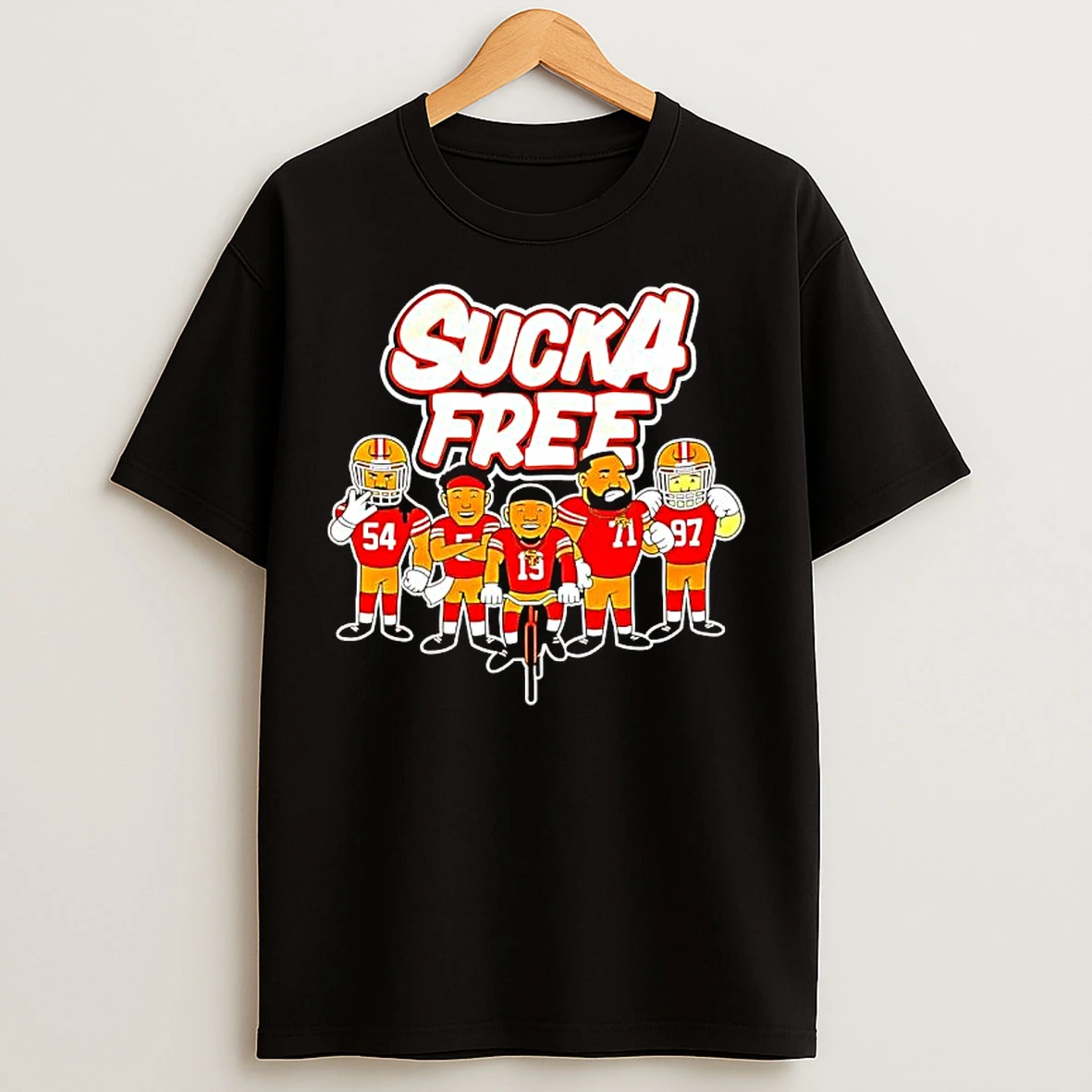 Classic Suck4 Free San Francisco 49ers Players Graphic T Shirts