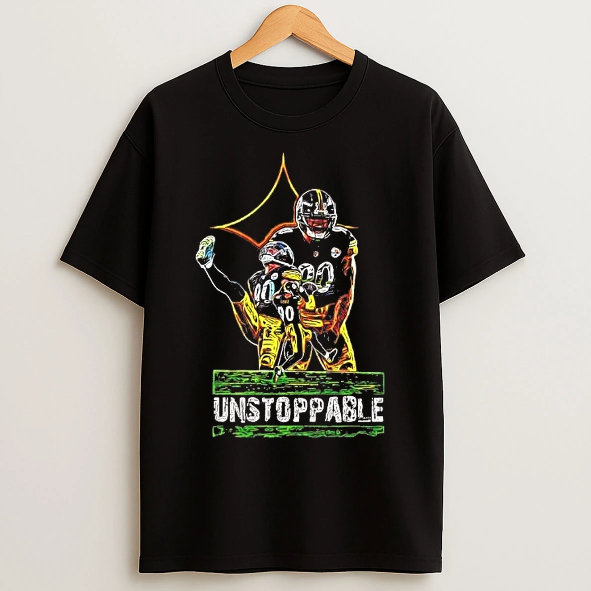 Classic T J Watt Unstoppable Pittsburgh Steelers T Shirts