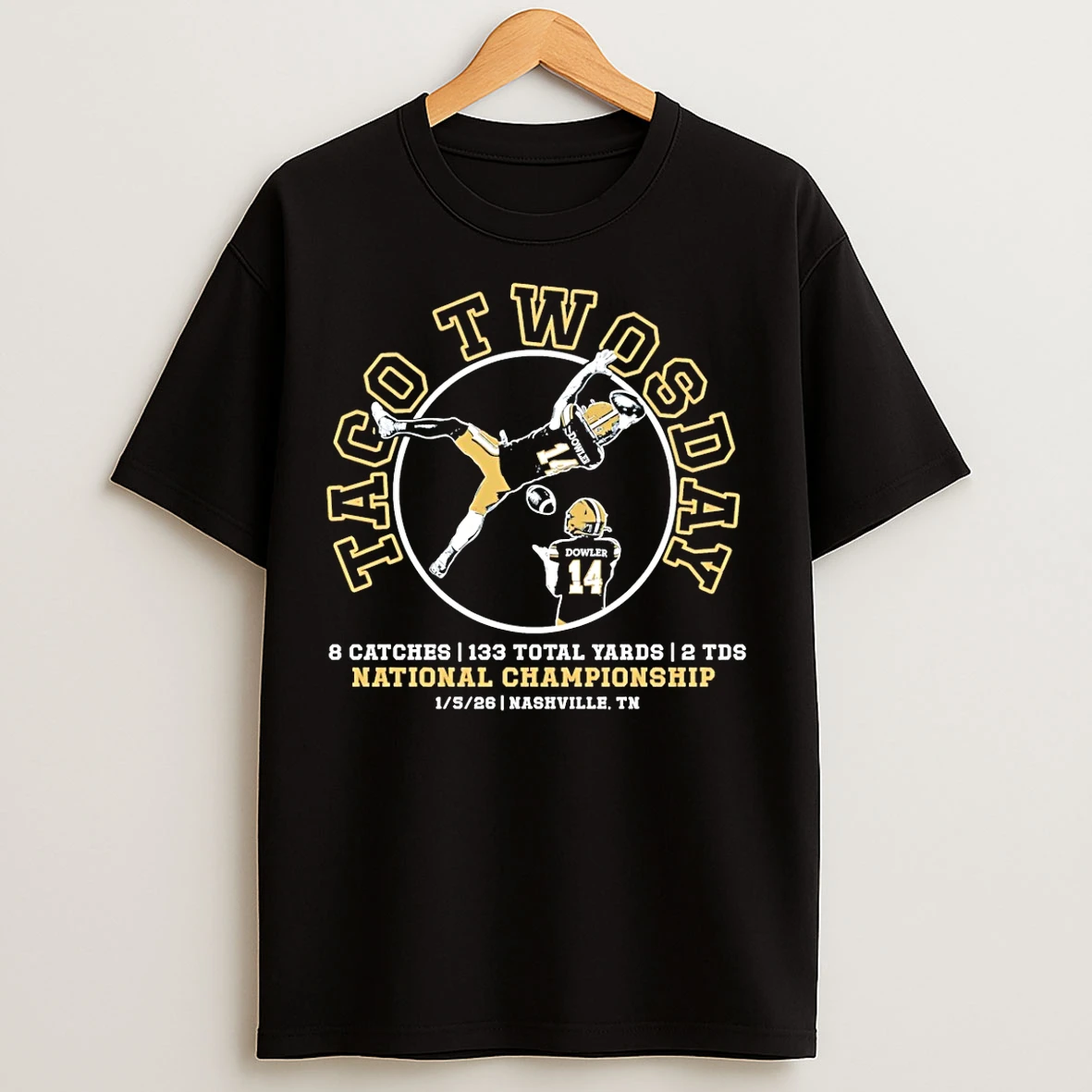 Classic Taco Twosday National Championship Montana State Bobcats 2026 T Shirts
