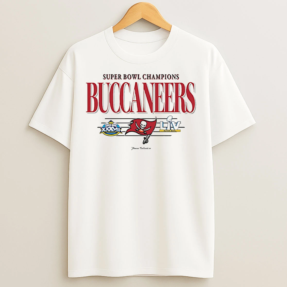 Classic Tampa Bay Buccaneers Super Bowl Champions Xxxvi Liv Vintage T Shirts