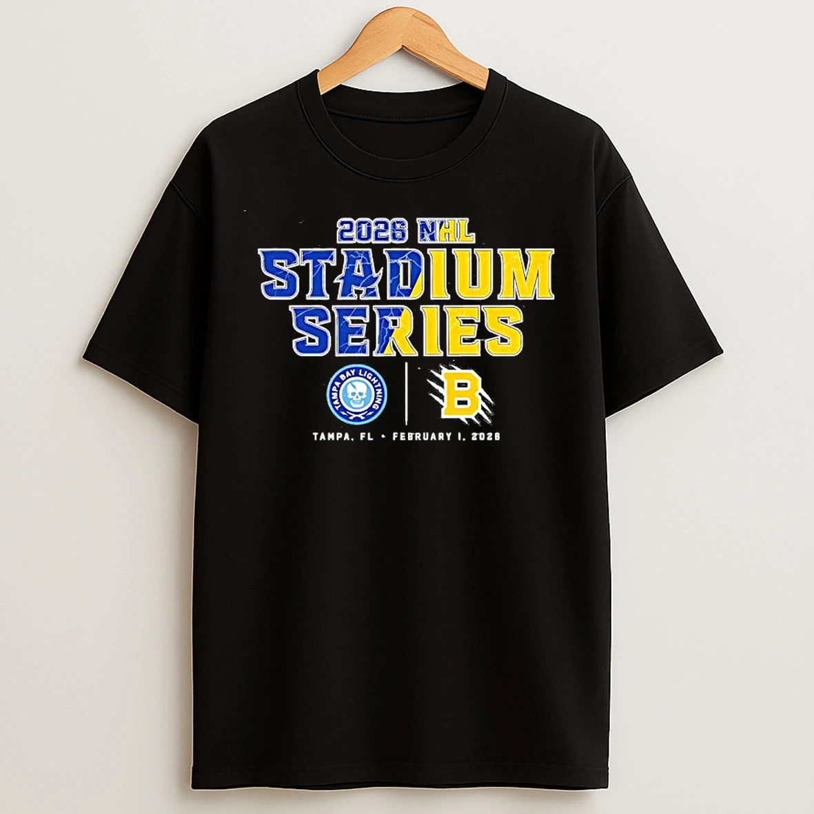 Classic Tampa Bay Lightning 2026 Stadium Series Match Up T Shirts