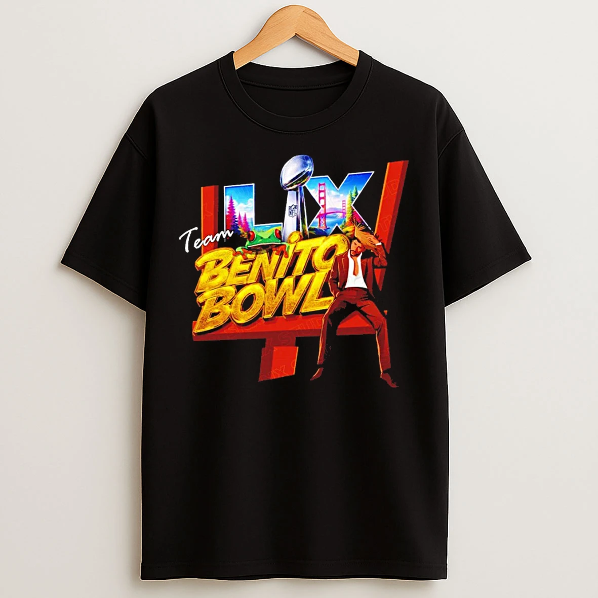 Classic Team Benito Bowl Halftime Show Music Fan T Shirts