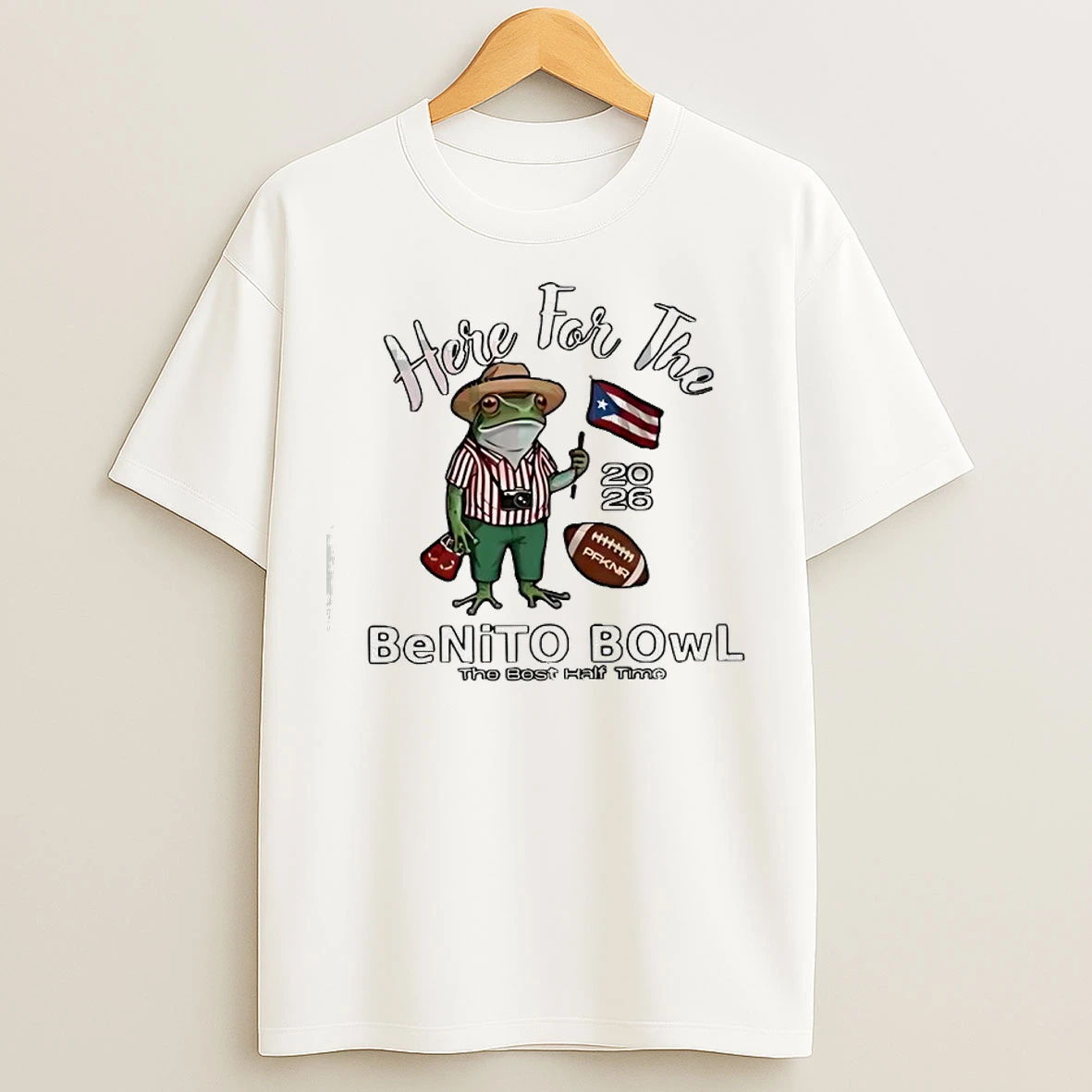 Classic Team Benito Here For The Benito Bowl T Shirts
