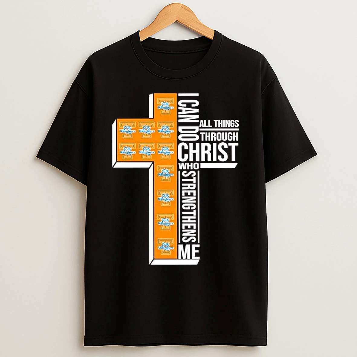 Classic Tennessee Volunteers I Can Do All Things Through Christ T Shirts
