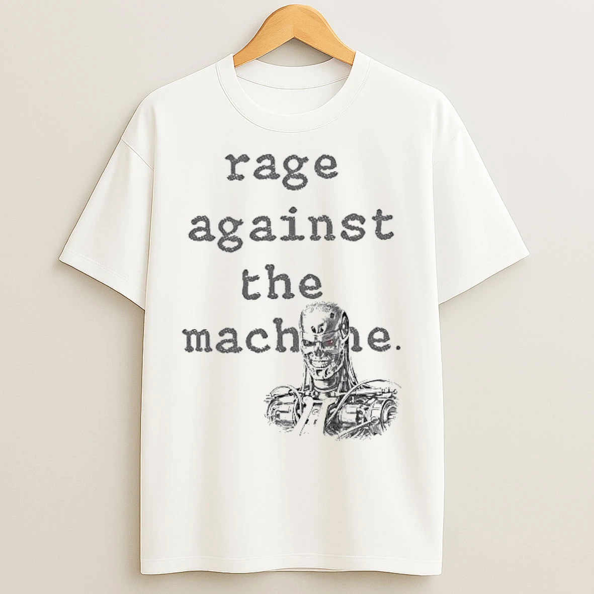 Classic Terminator Rage Against The Machine T Shirts