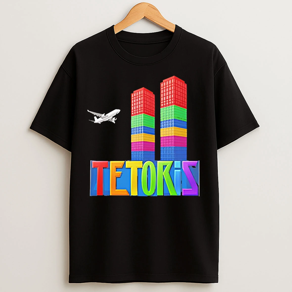 Classic Tetoris 9 11 Twin Towers Lego Parody T Shirts