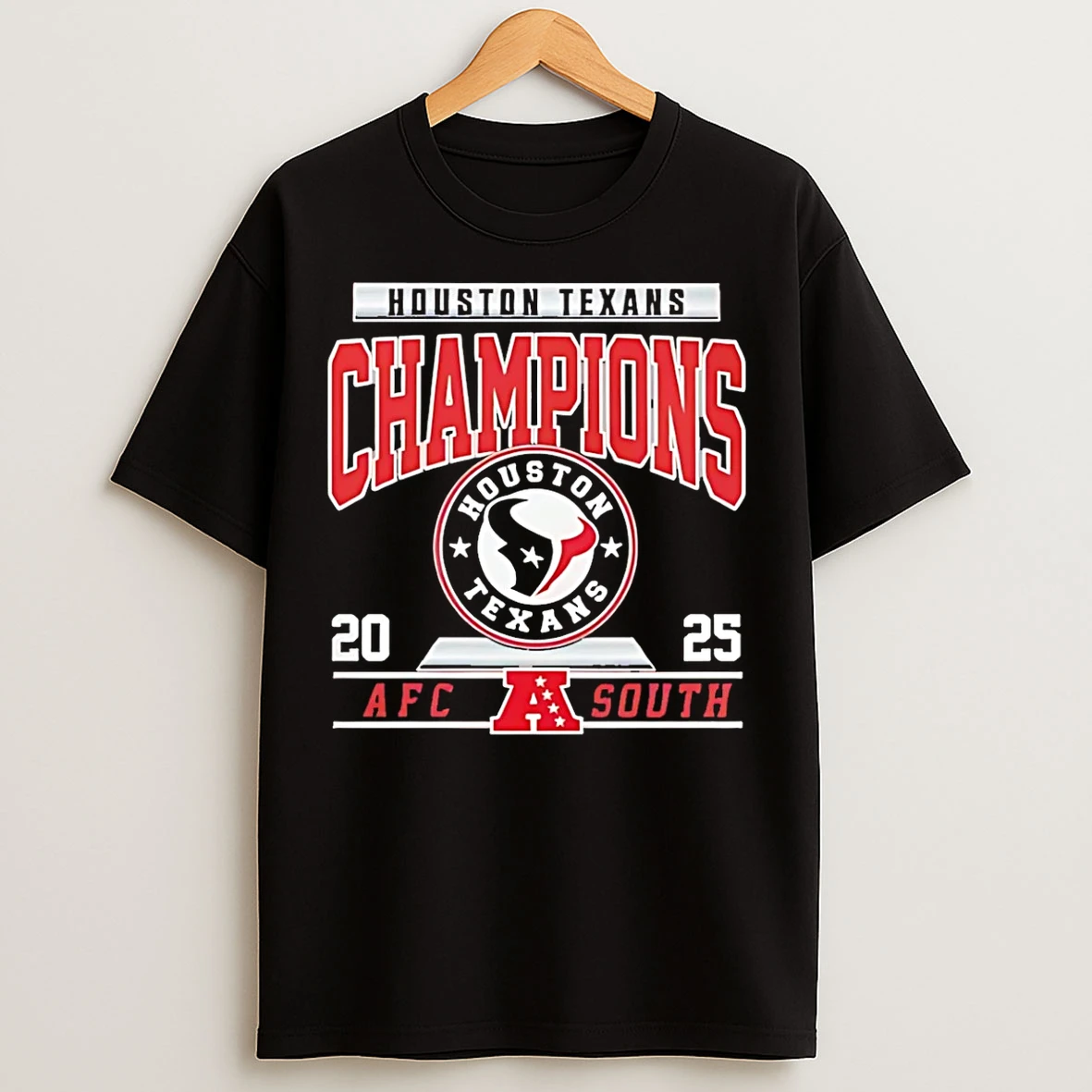Classic Texans 2025 Afc South Champions Classic T Shirts