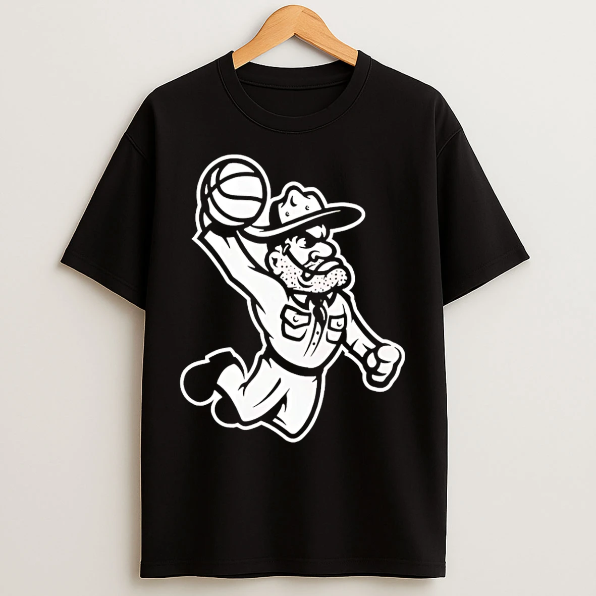 Classic Texas Am Aggies Flying Slam Cowboy Mascot T Shirts