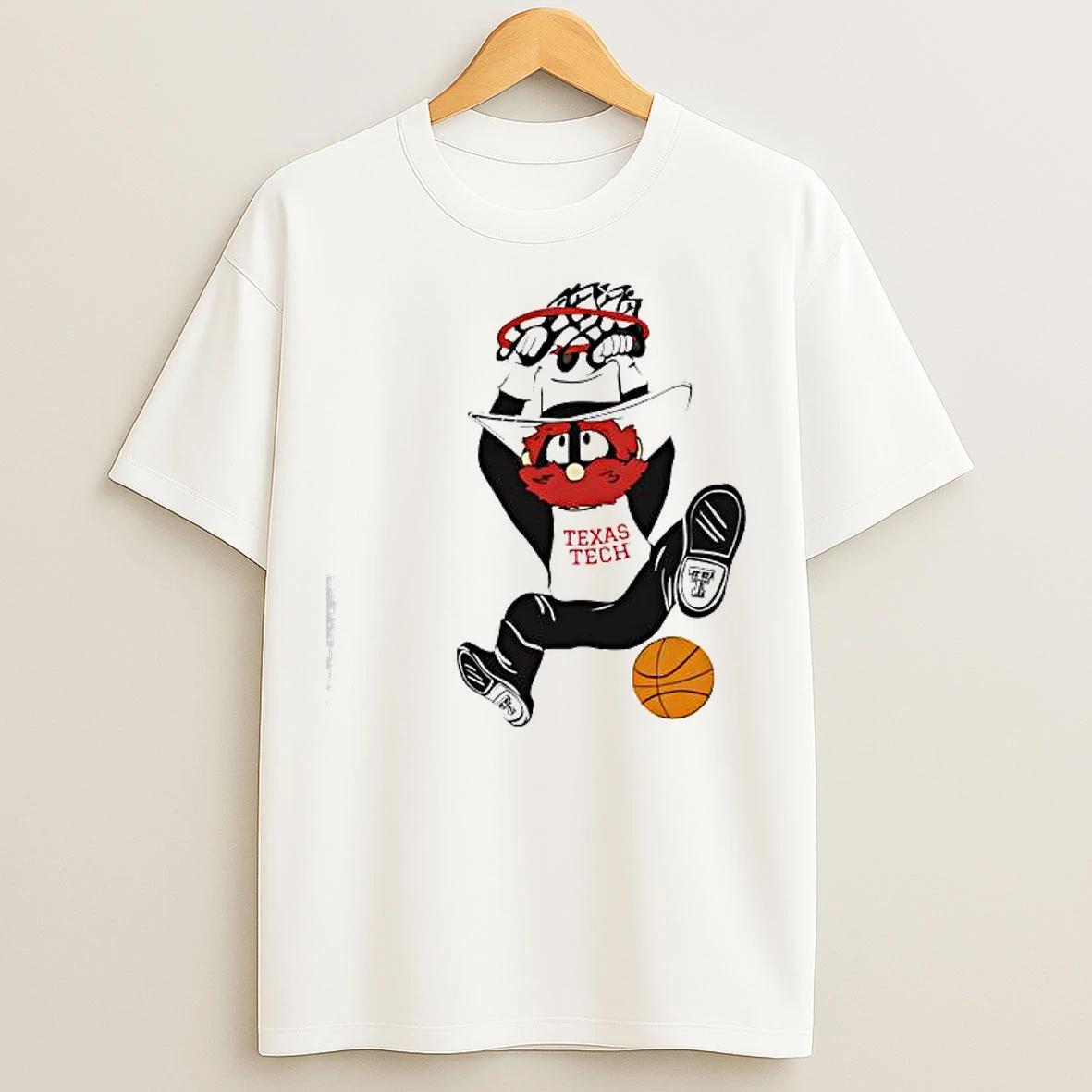 Classic Texas Tech Livy Lu Jammin Both Ways Basketball T Shirts