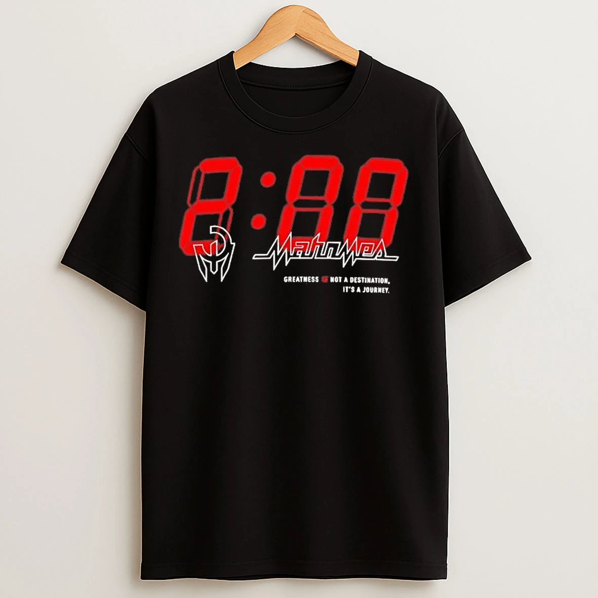Classic Texas Tech Red Raiders Mahomes Greatness Is Not A Destination Its A Journey T Shirts