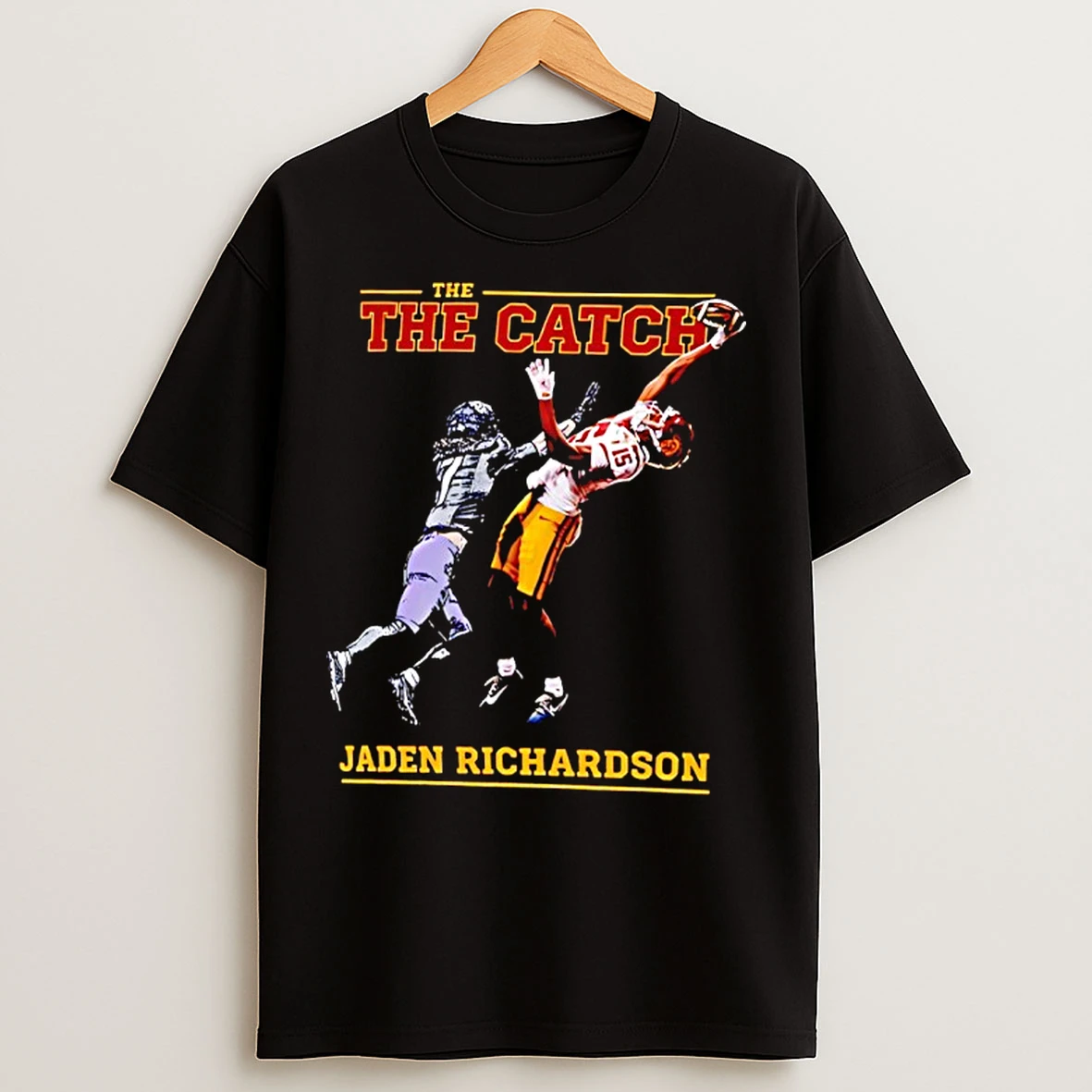Classic The Catch Jaden Richardson Usc Trojans Football T Shirts