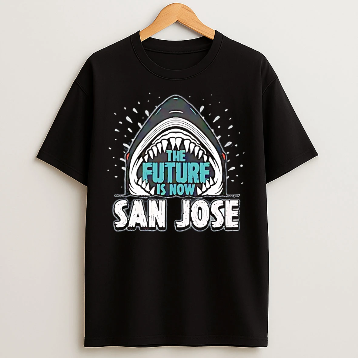 Classic The Future Is Now San Jose Sharks T Shirts