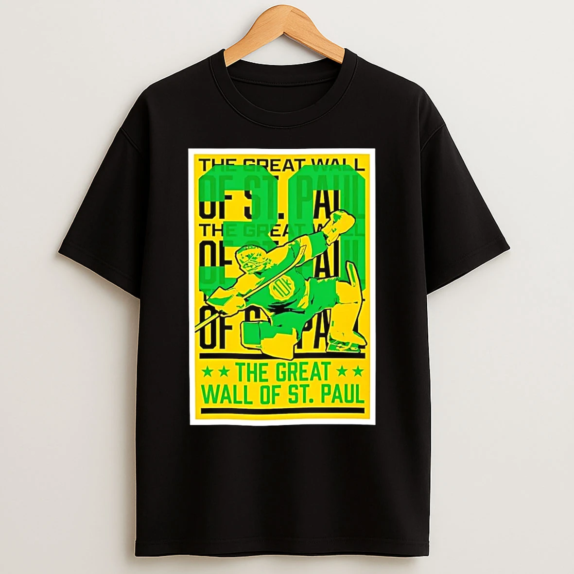 Classic The Great Wall Of St Paul Hockey 30 Years T Shirts