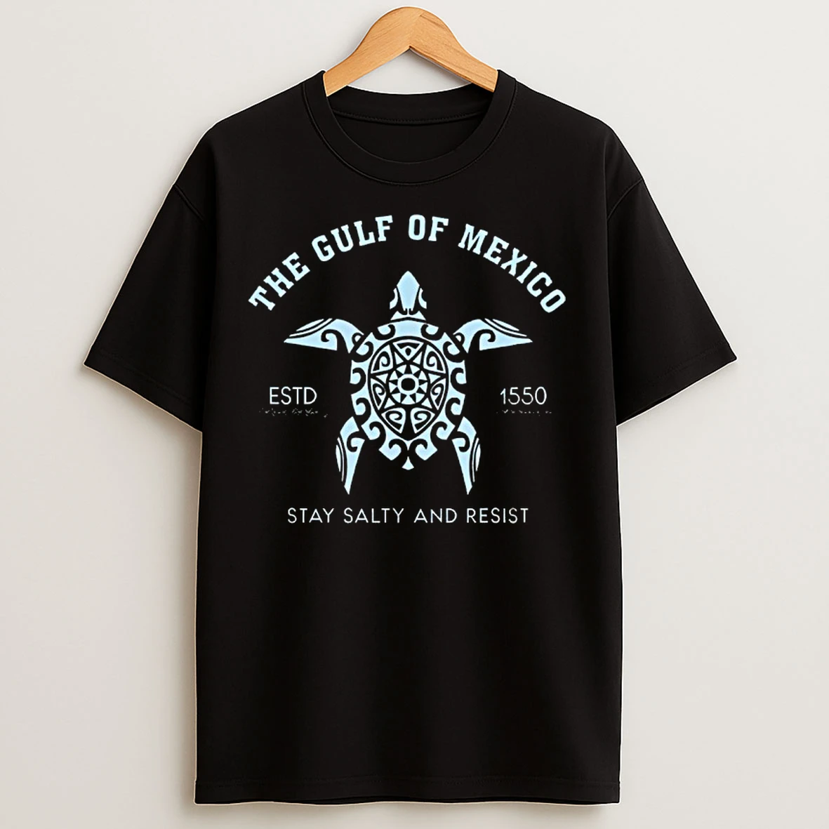 Classic The Gulf Of Mexico Stay Salty Resistance T Shirts