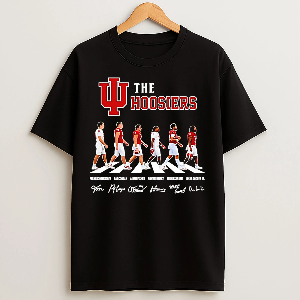 Classic The Hoosiers Indiana Cross The Street Signatures 2026 T Shirts