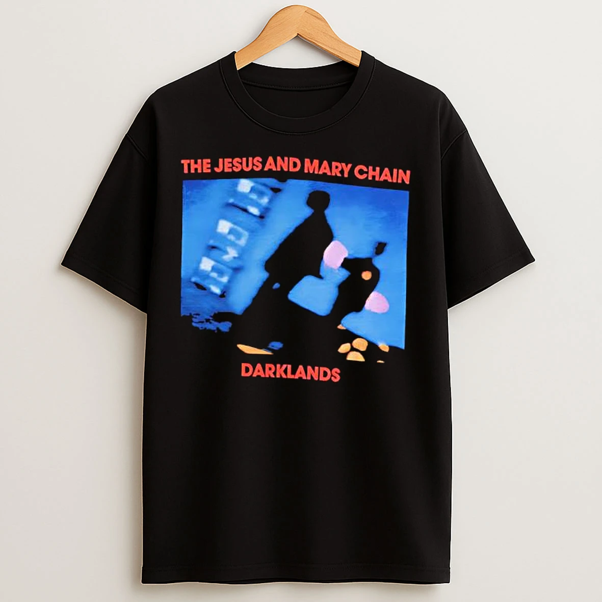 Classic The Jesus And Mary Chains Album Darklands T Shirts