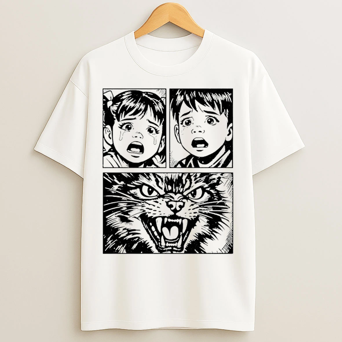 Classic The Last Meow Comic Book T Shirts