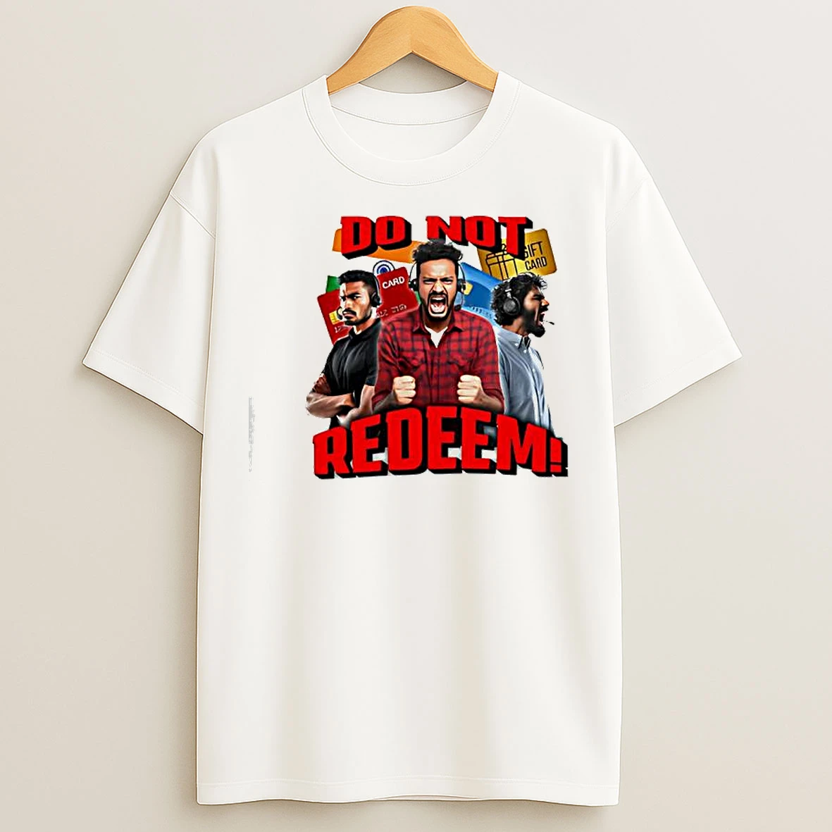 Classic The Man Do Not Redeem Graphic T Shirts