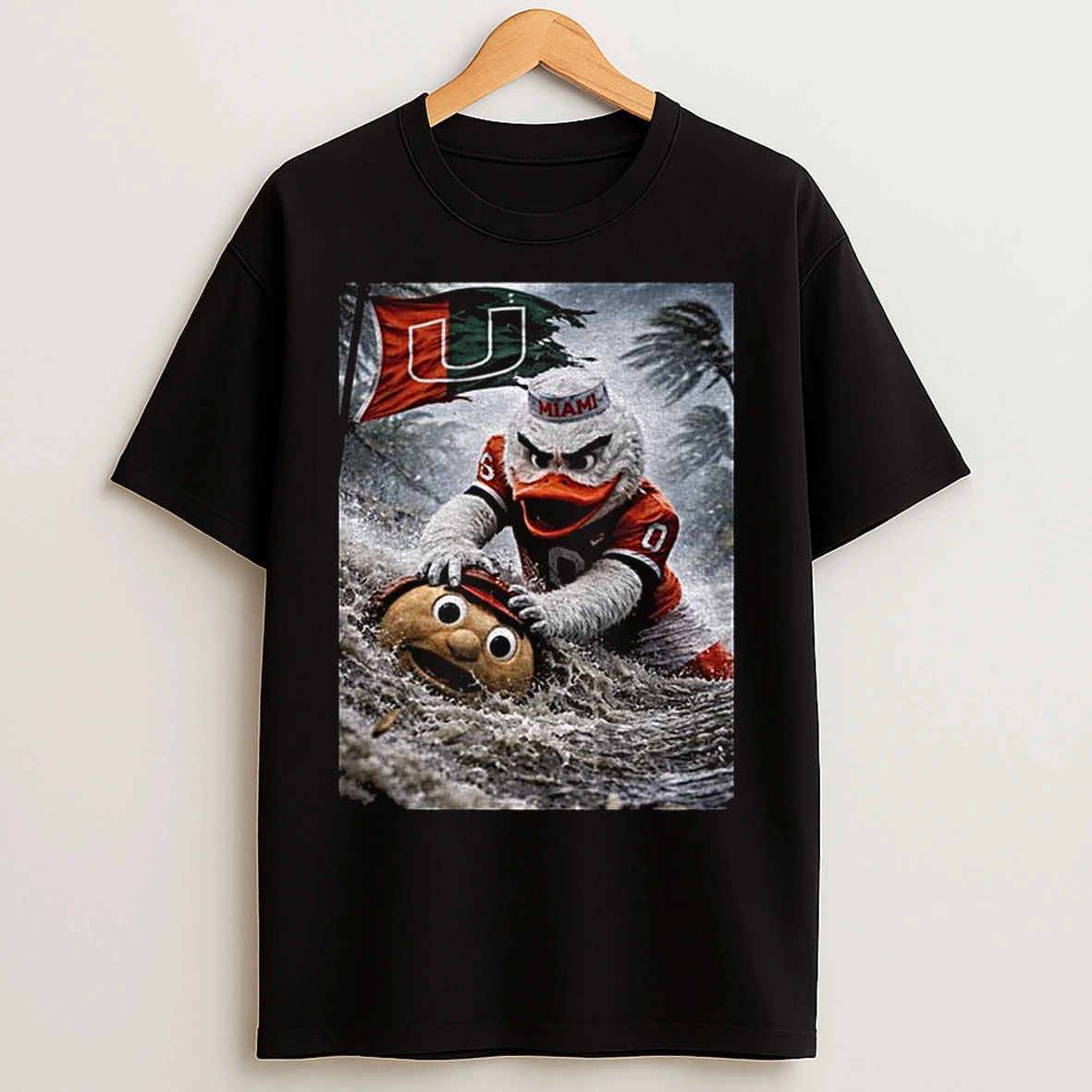Classic The Miami Hurricanes Blow Away Ohio State Buckeyes Cotton Bowl T Shirts