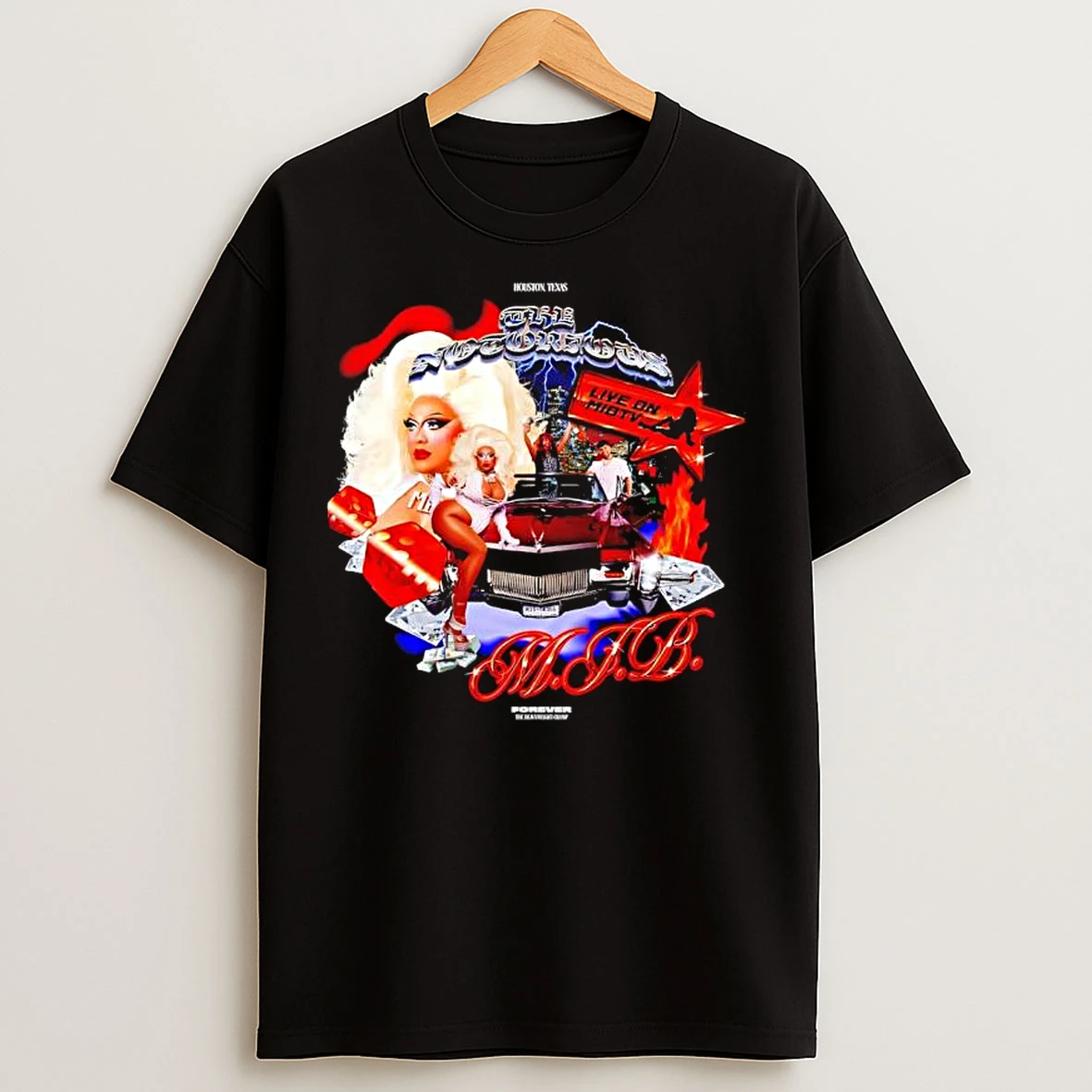 Classic The Notorious B I G Live On Mibtv Graphic T Shirts