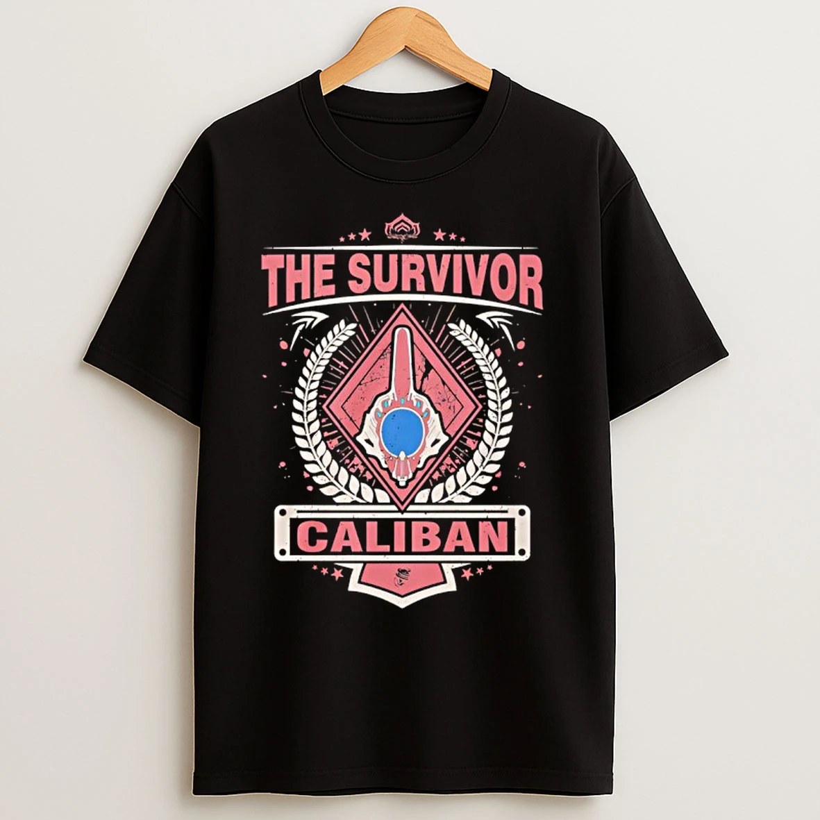 Classic The Survivor Caliban The Warframe Character T Shirts