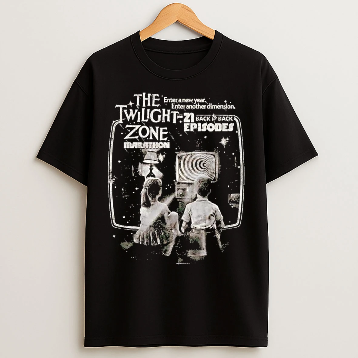 Classic The Twilight Zone Marathon Enter A New Year T Shirts