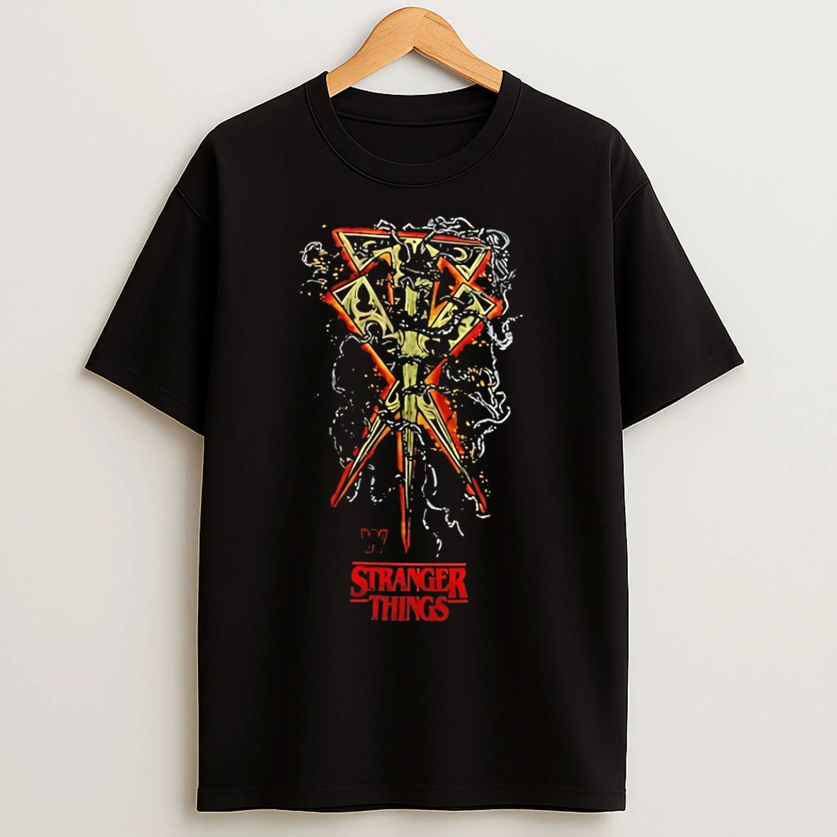 Classic The Undertaker Wwe Stranger Things T Shirts