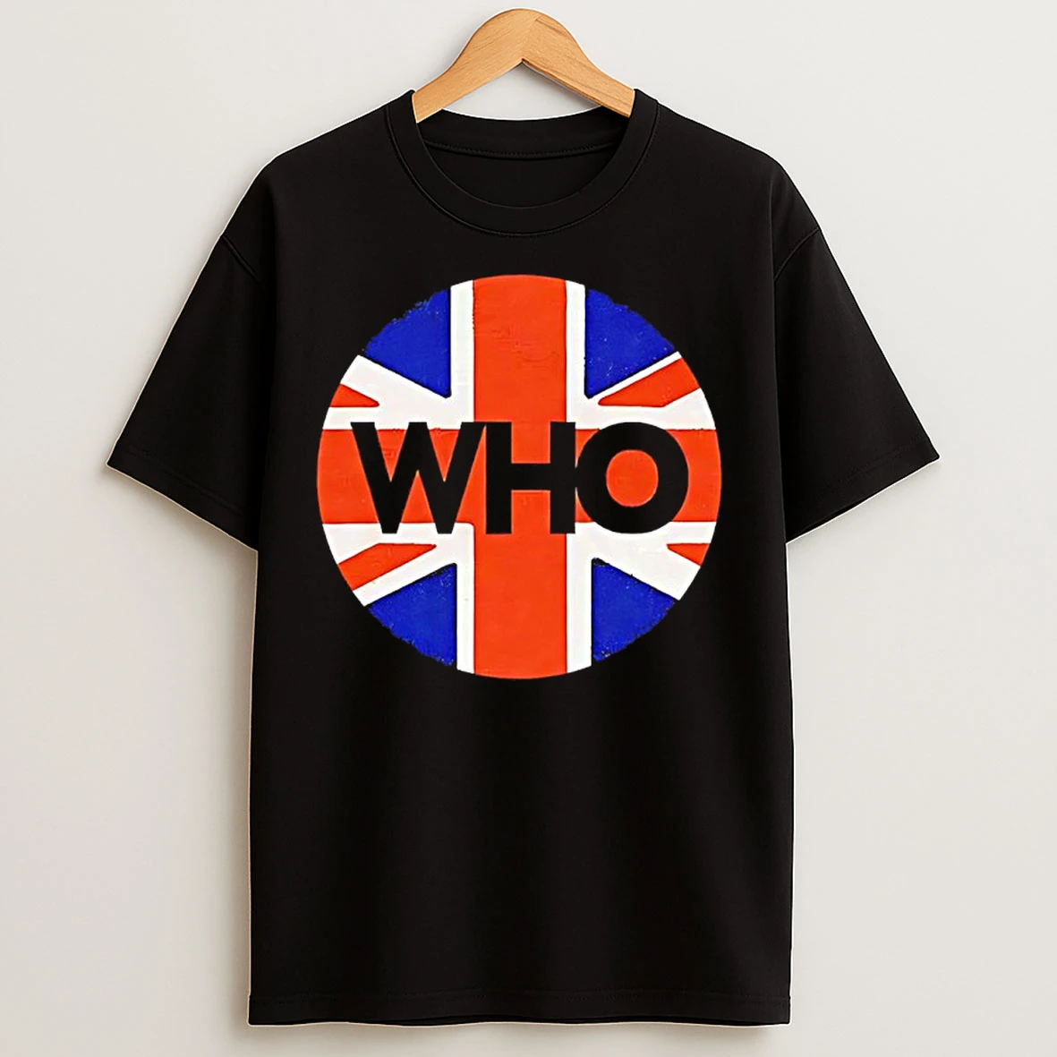 Classic The Who Union Jack British Flag Logo T Shirts