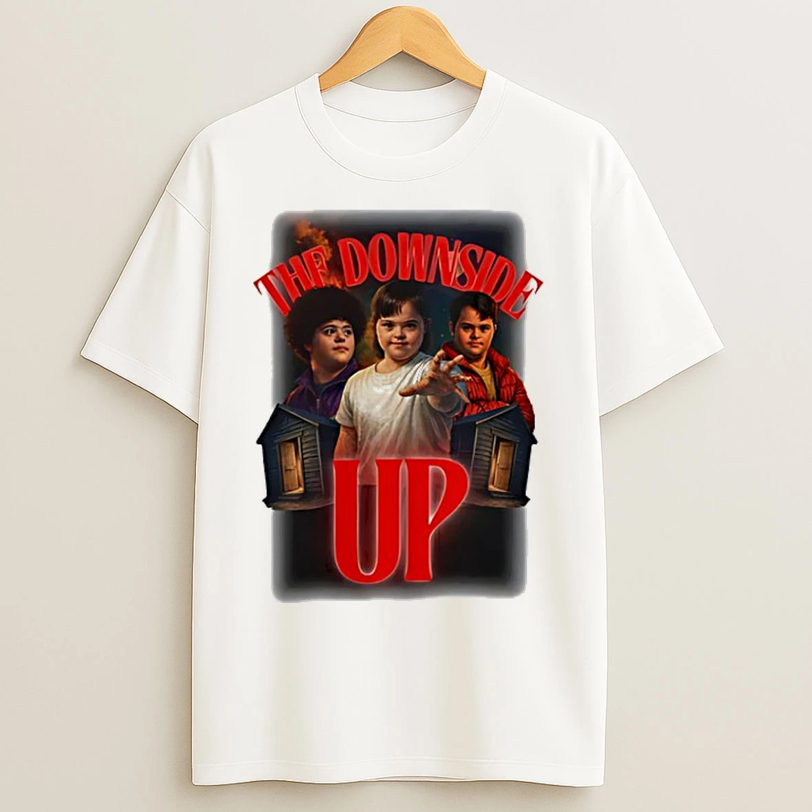 Classic The Downside Up Stranger Things Down Syndrome T Shirts