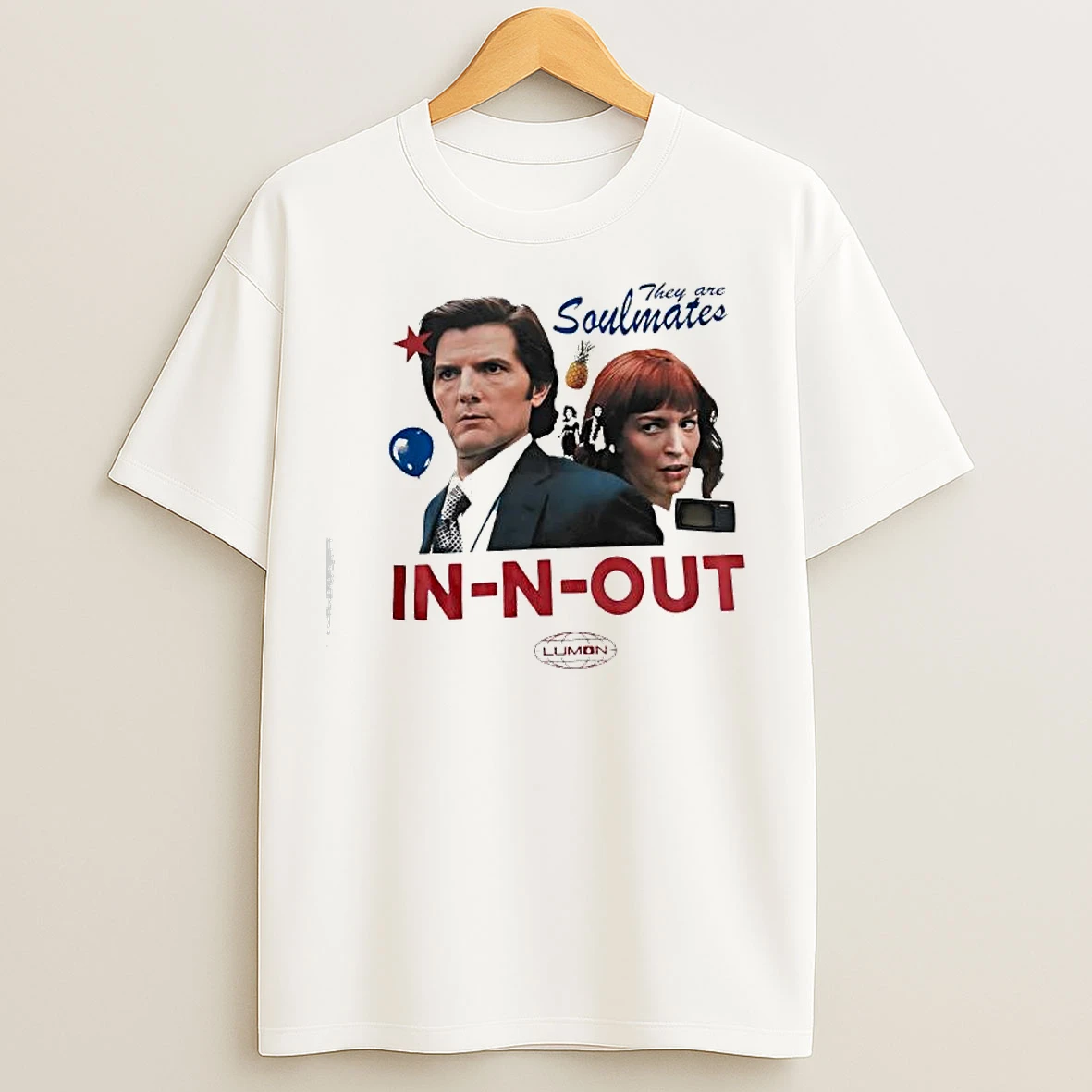 Classic They Are Soulmates In N Out Lumon T Shirts
