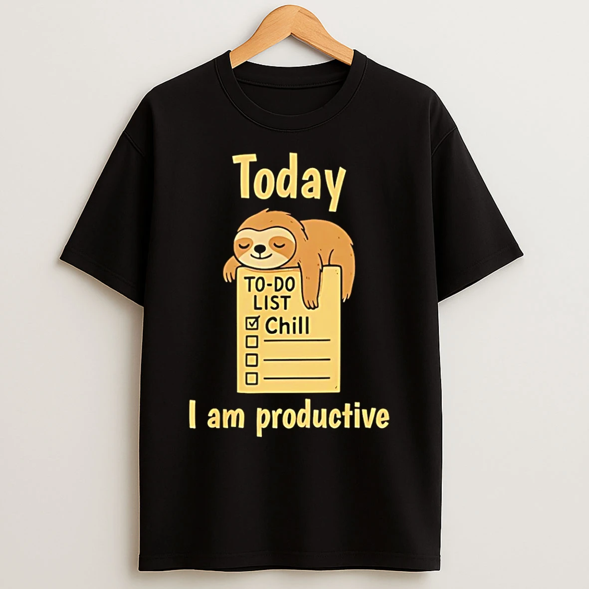 Classic Today I Am Productive T Shirts