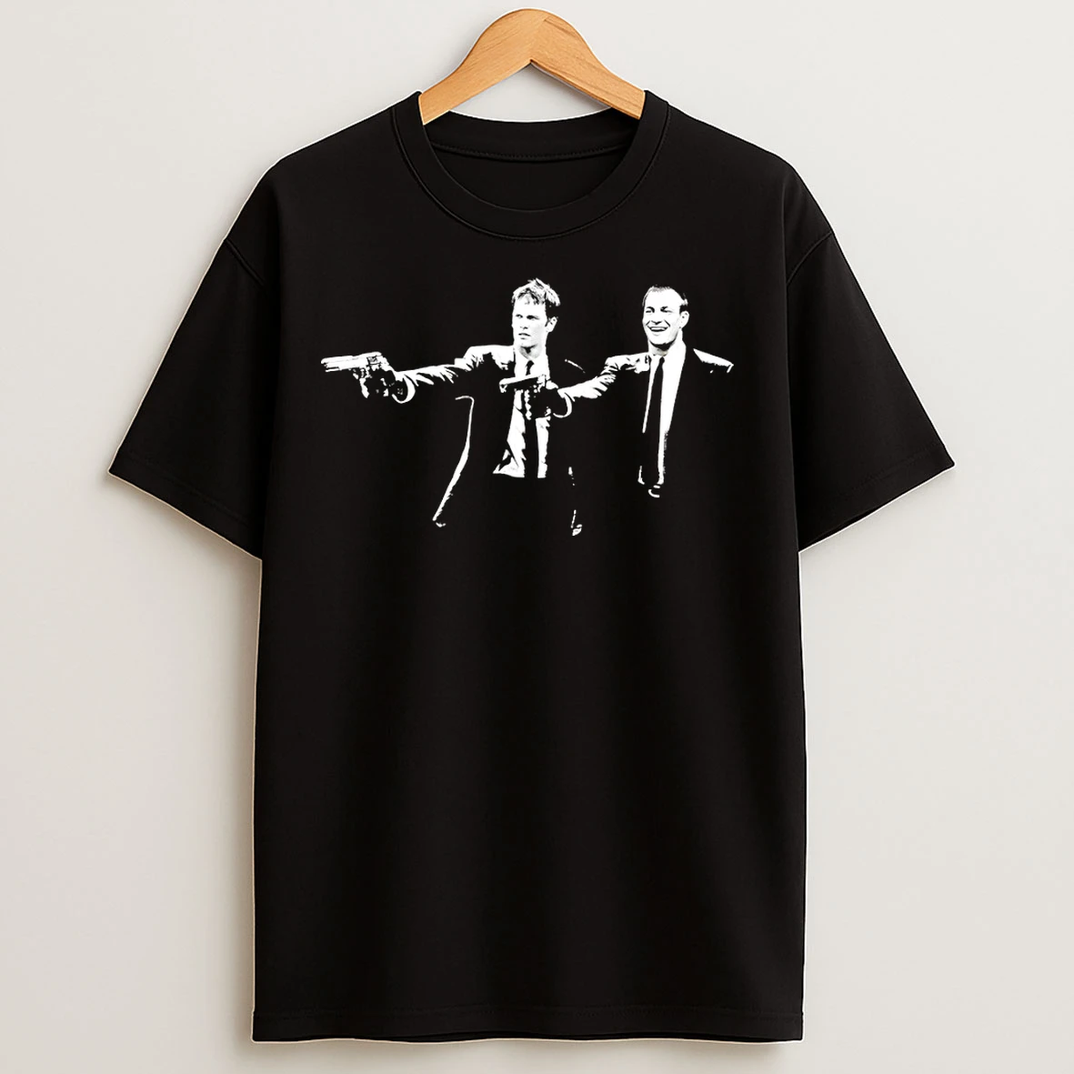 Classic Tom Brady Rob Gronkowski New England Patriots Pulp Fiction Style T Shirts