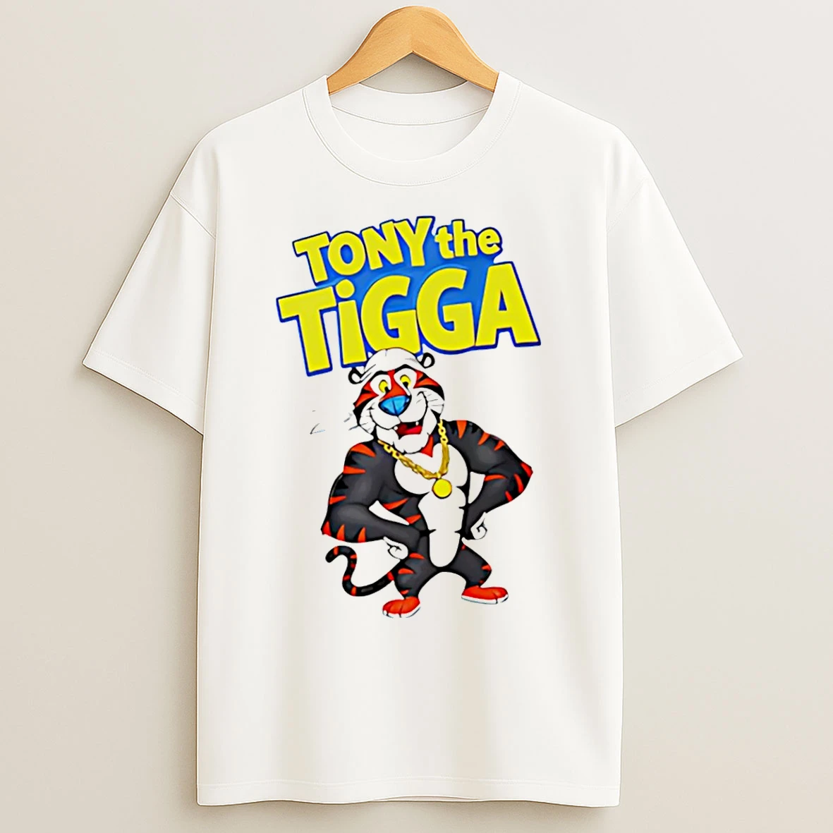 Classic Tony The Tigga Kelloggs Frosted Flakes Cereal Mascot Meme T Shirts