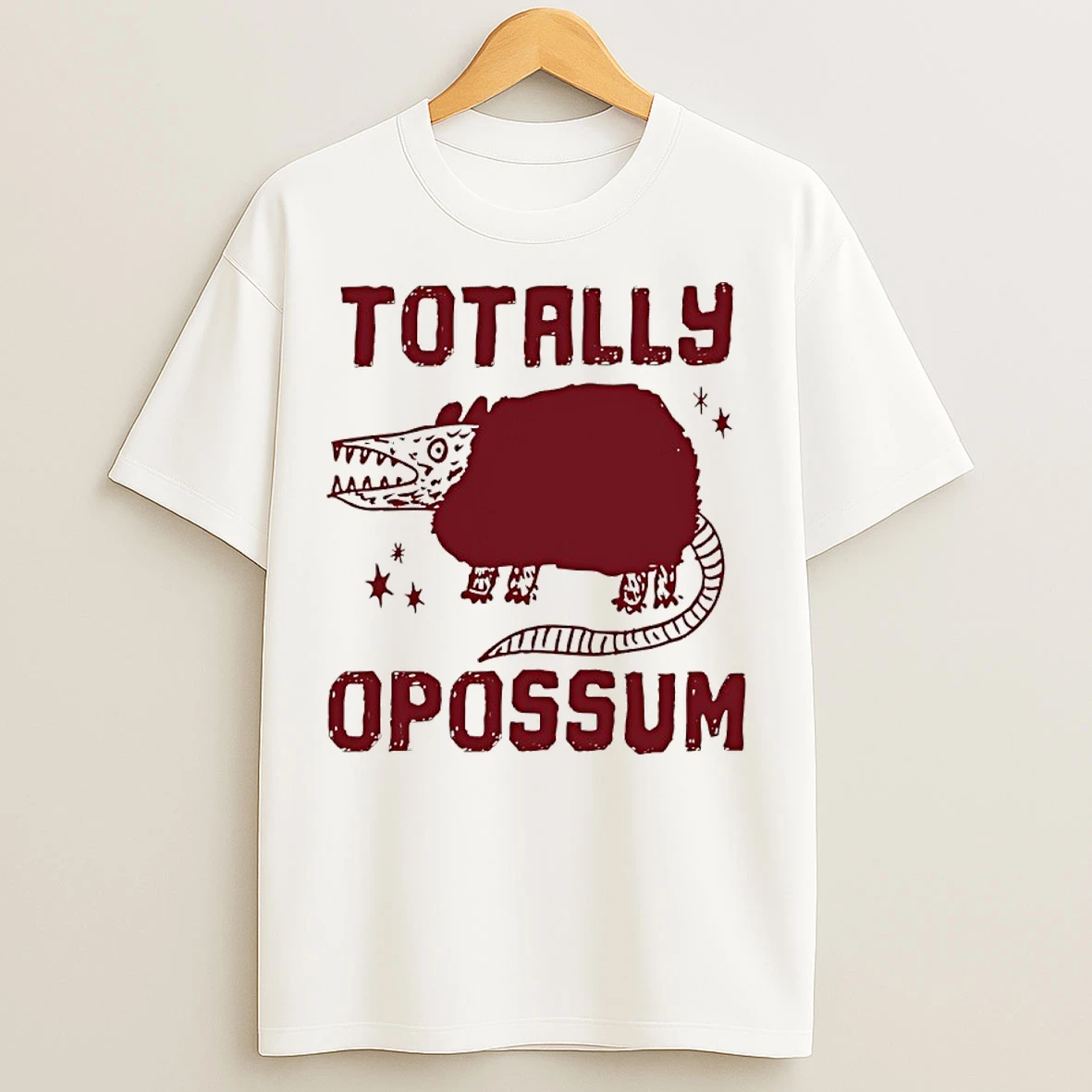 Classic Totally Opossum Art T Shirts