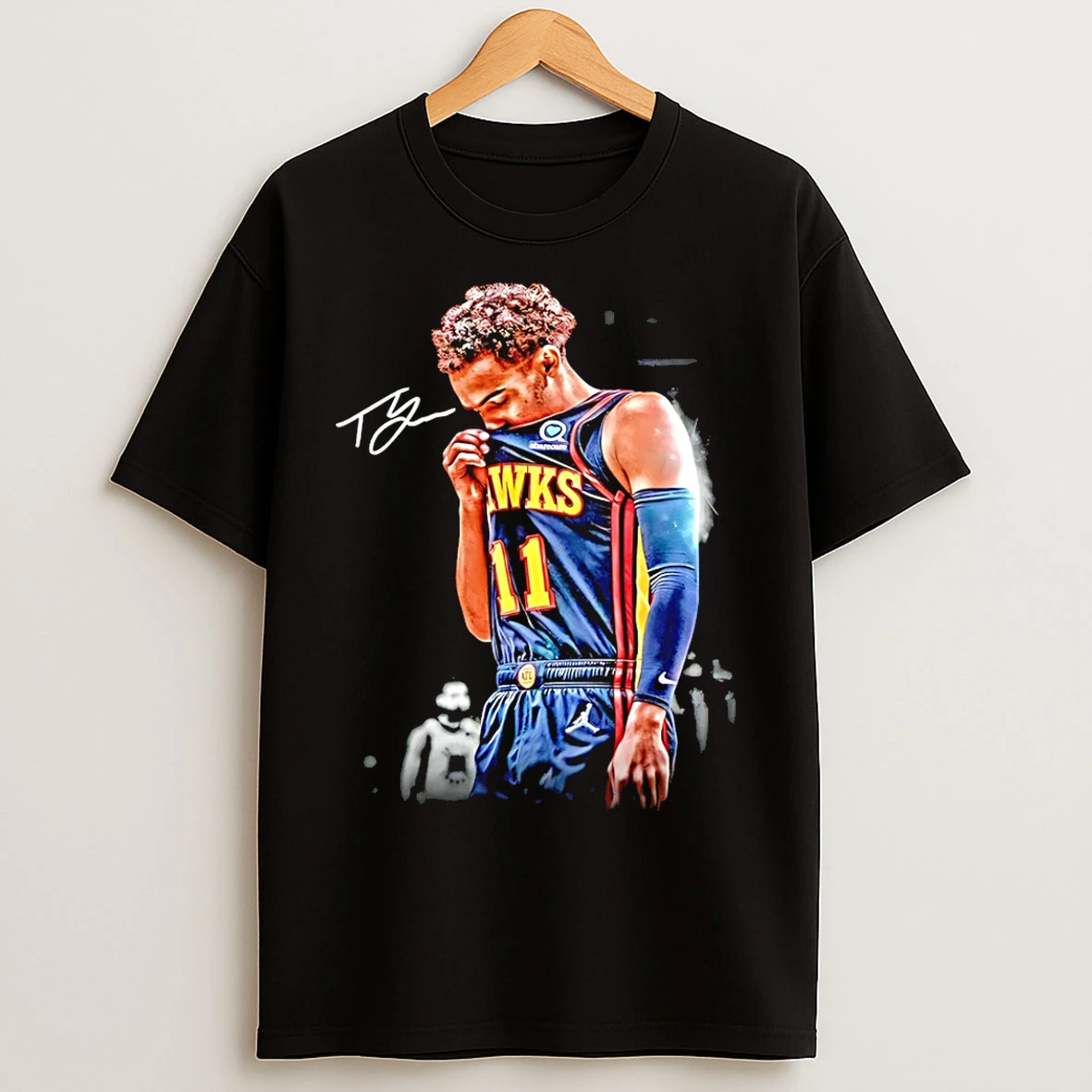 Classic Trae Young Washington Wizards 2026 Signarure T Shirts