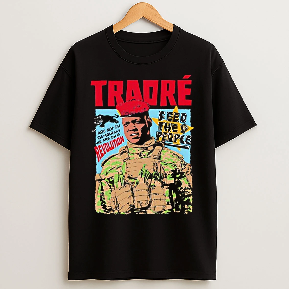 Classic Traore Feed The People T Shirts