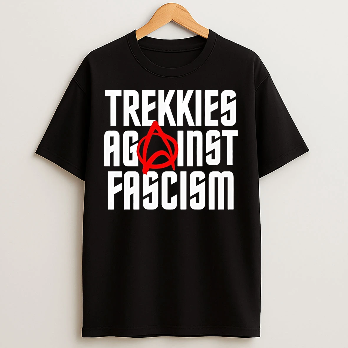 Classic Trekkies Against Fascism T Shirts