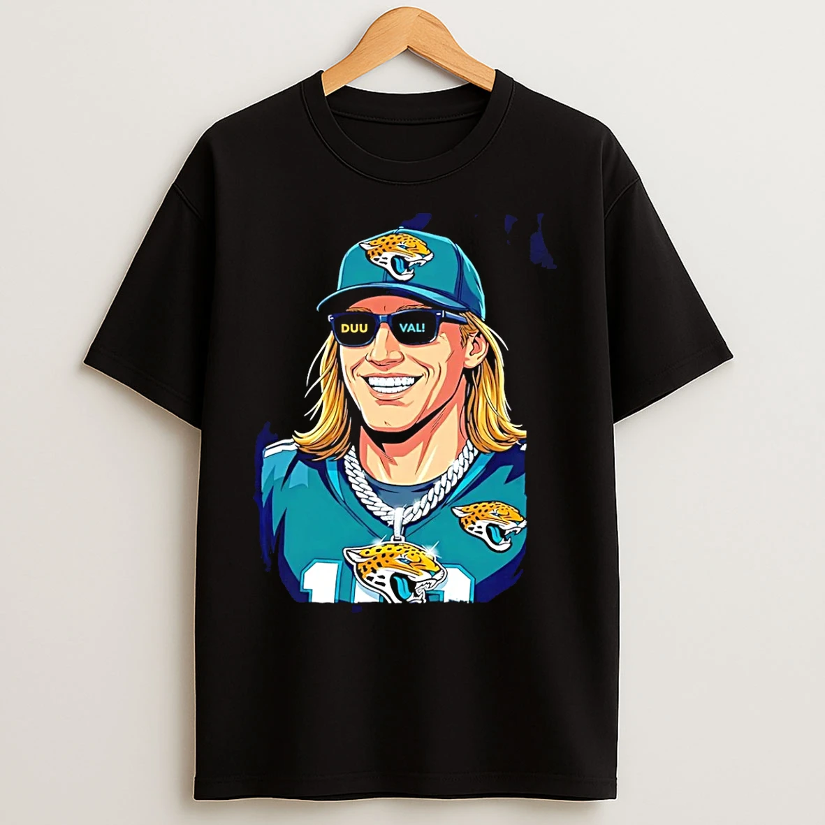 Classic Trevor Lawrence Jacksonville Jaguars Steezy Trev Duuval T Shirts