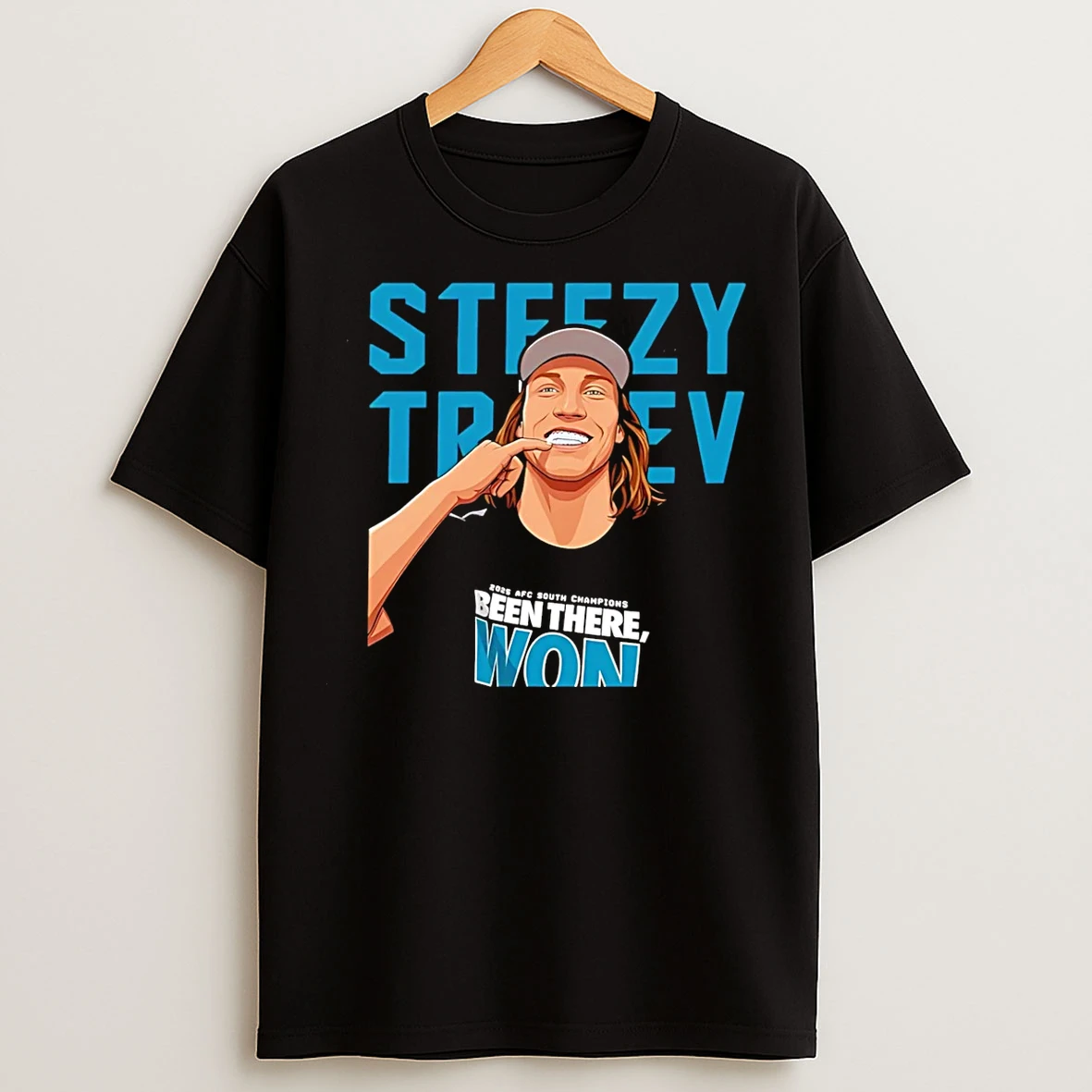 Classic Trevor Lawrence Jacksonville Jaguars Steezy Trev Graphic T Shirts