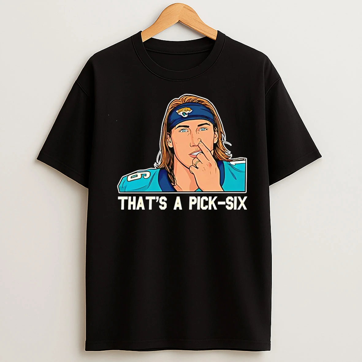 Classic Trevor Lawrence Jacksonville Jaguars Thats A Pick Six T Shirts