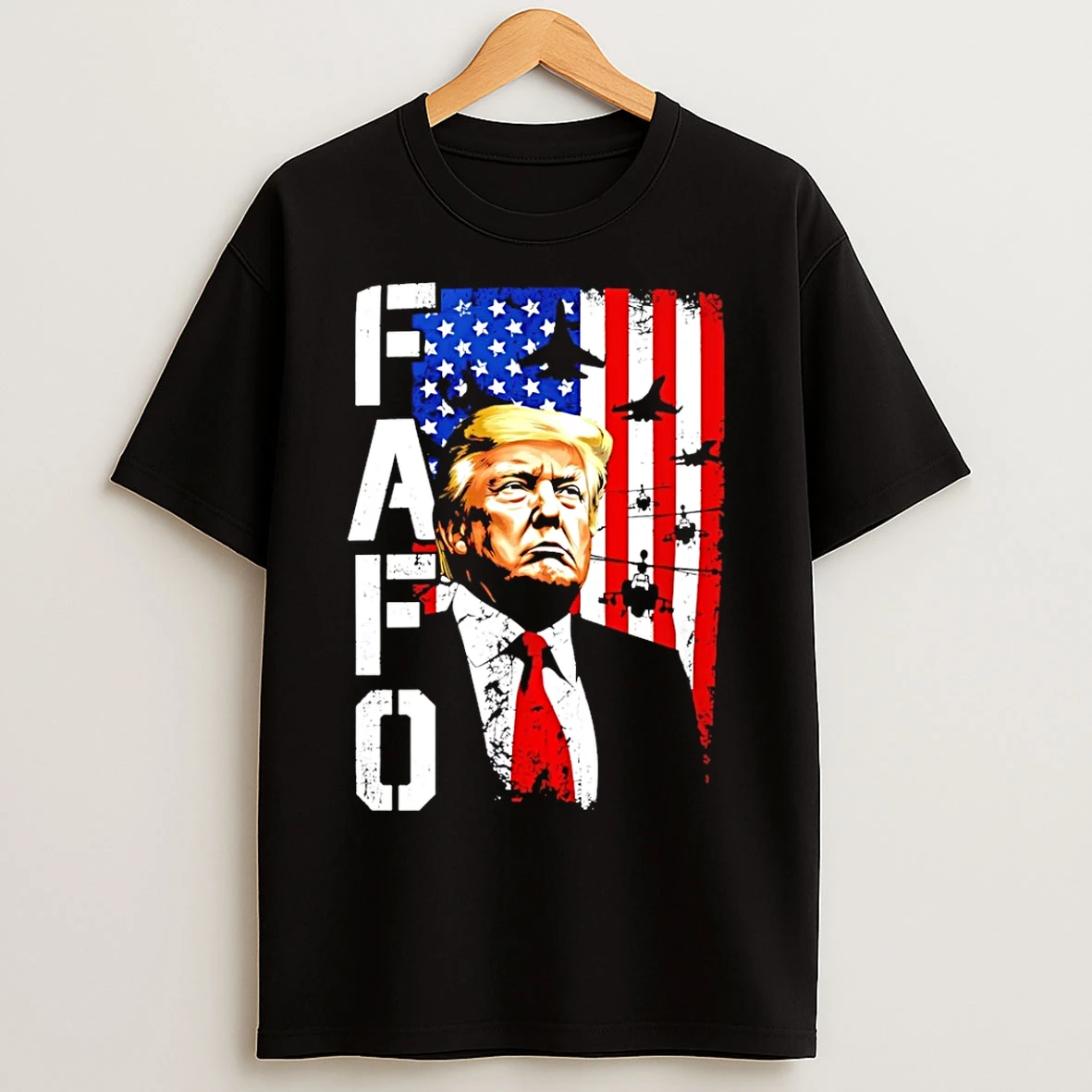 Classic Trump Fafo 2026 Usa Flag T Shirts