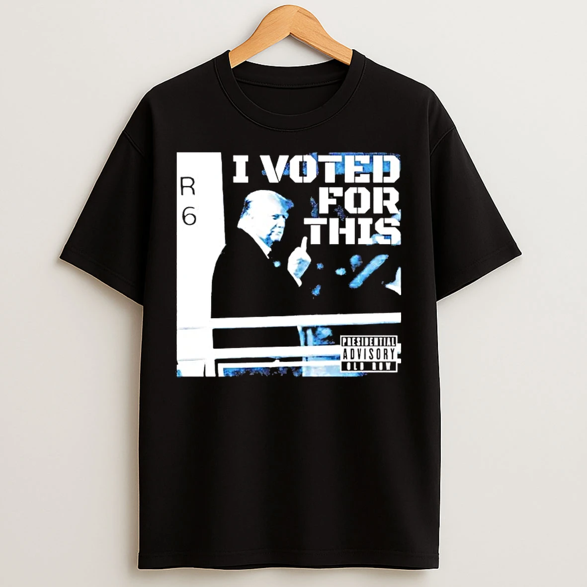 Classic Trump I Voted For This Middle Finger T Shirts