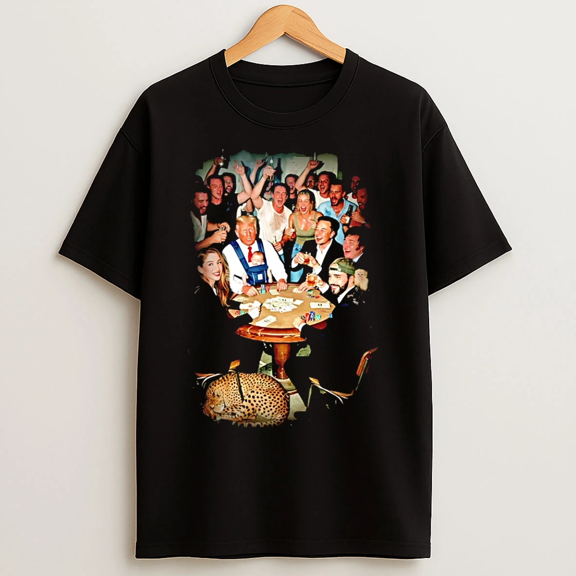 Classic Trump Musk Poke Party T Shirts