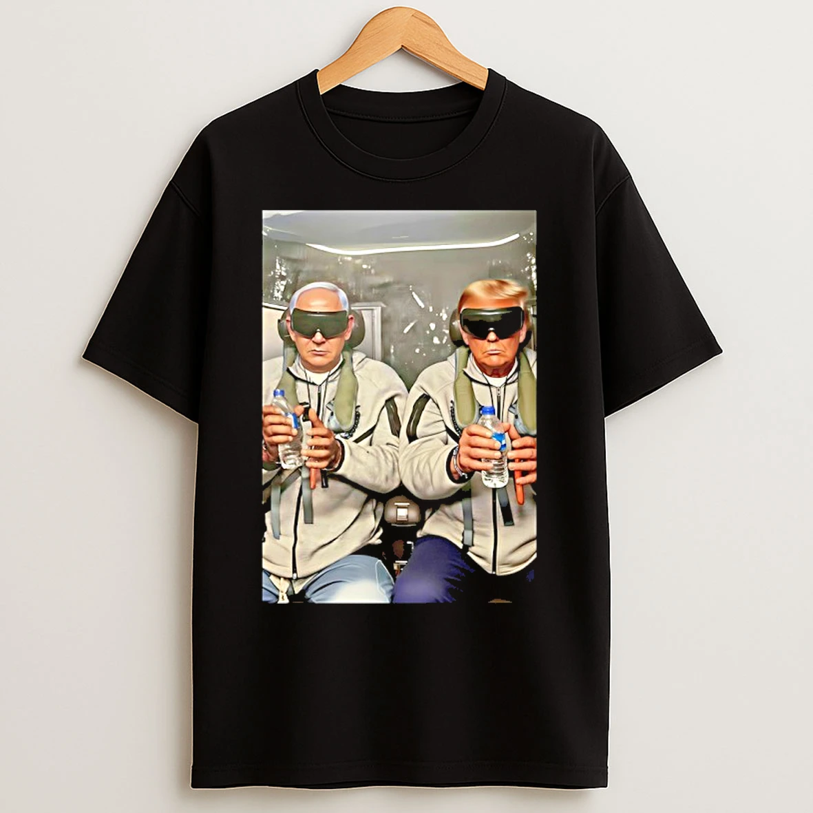 Classic Trump And Netanyahu President Venezuela Maduro Parody T Shirts