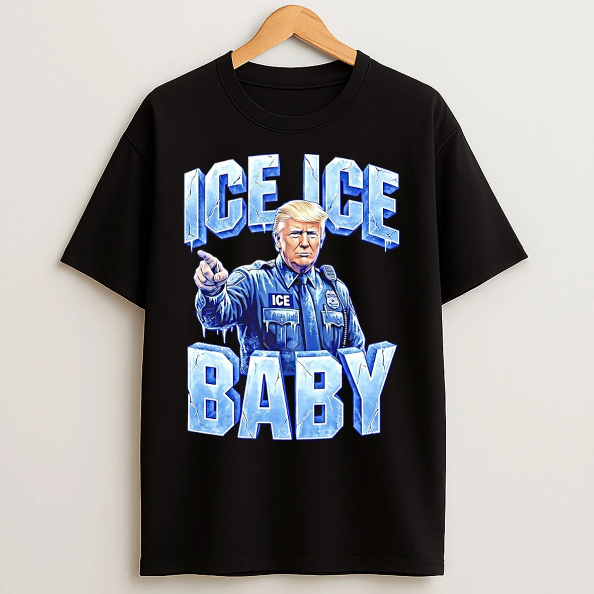 Classic Trump Ice Ice Baby Graphic T Shirts