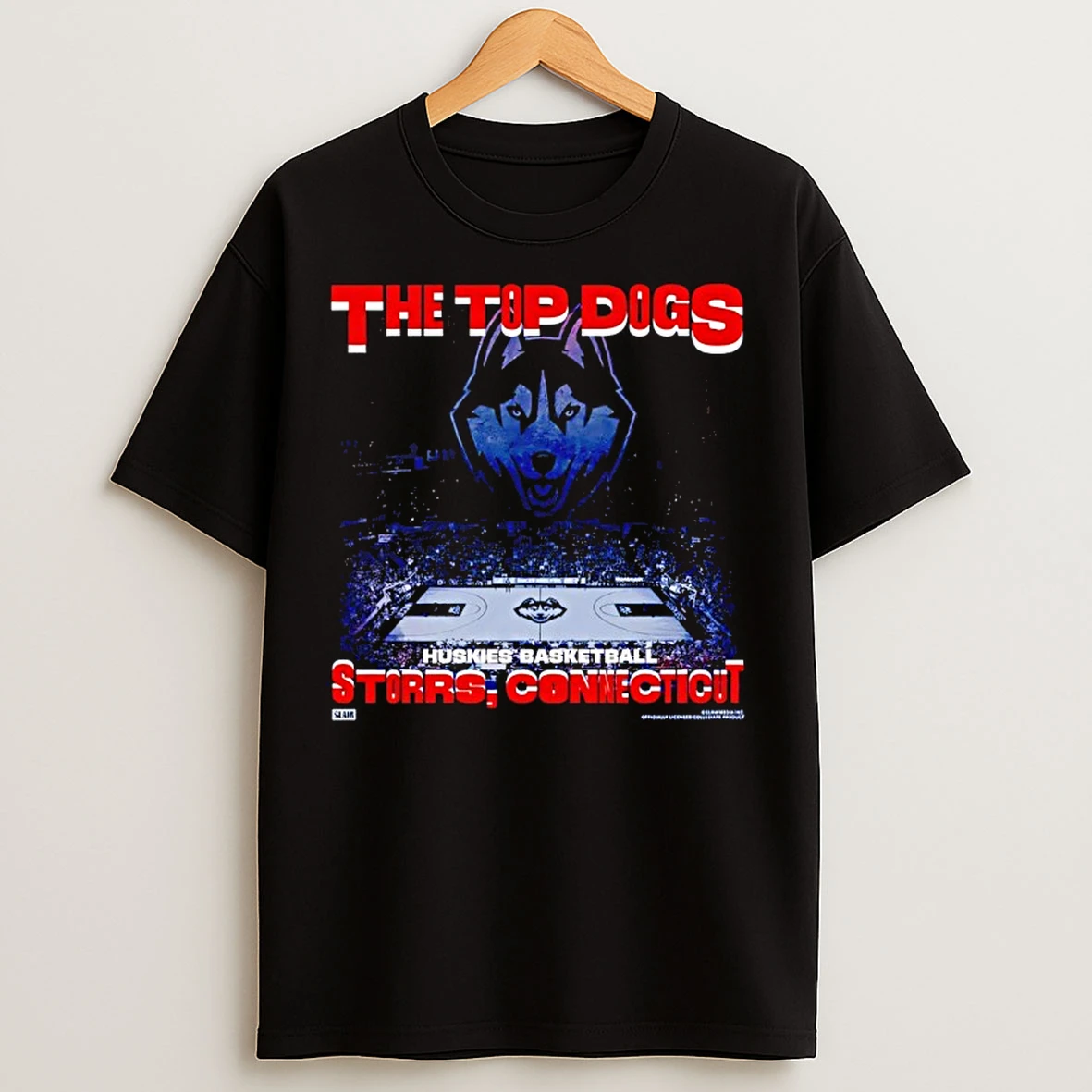 Classic Uconn Huskies Basketball The Top Dogs Storrs Connecticut T Shirts