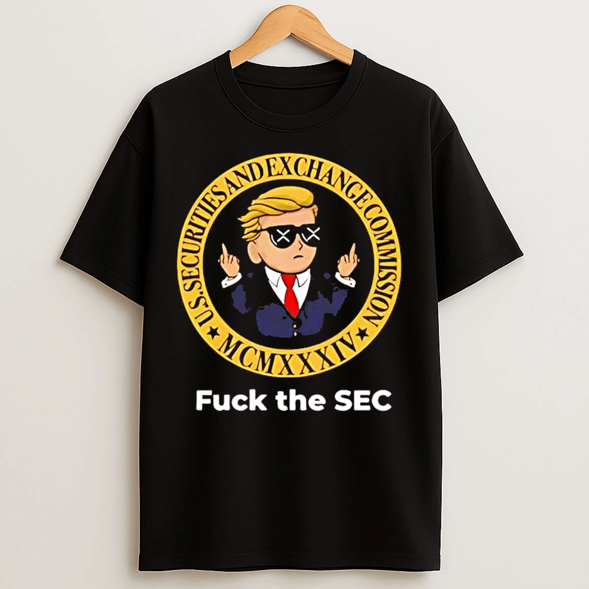 Classic Us Securities And Exchange Commission Fuck The Sec T Shirts