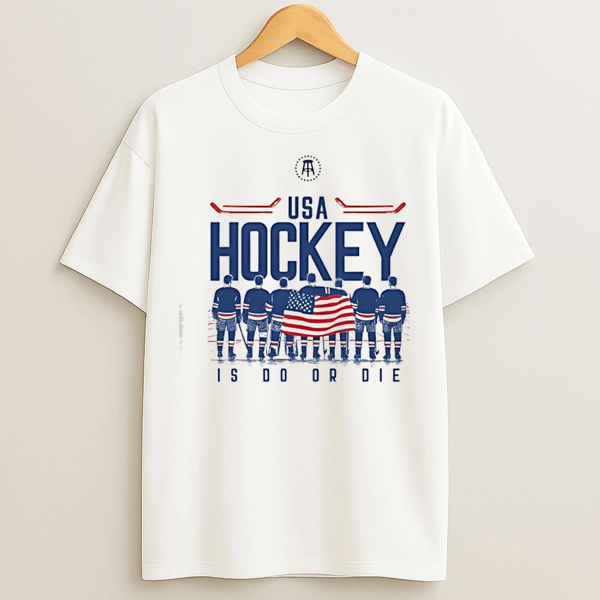 Classic Usa Hockey Is Do Or Die Players Flag T Shirts