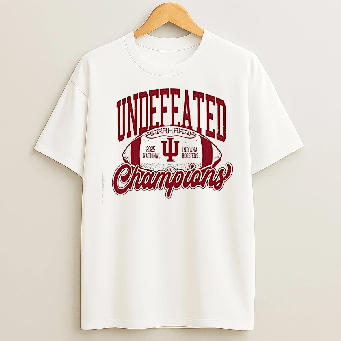 Classic Undefeated Champions Indiana Hoosiers National Champions 2025 Gameday T Shirts